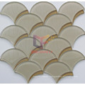 Water Jet Fish Scale Crystal Glass Mosaic (CFW62)